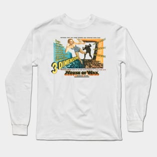 House of Wax Movie Poster Long Sleeve T-Shirt